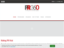 Tablet Screenshot of pr-360.com